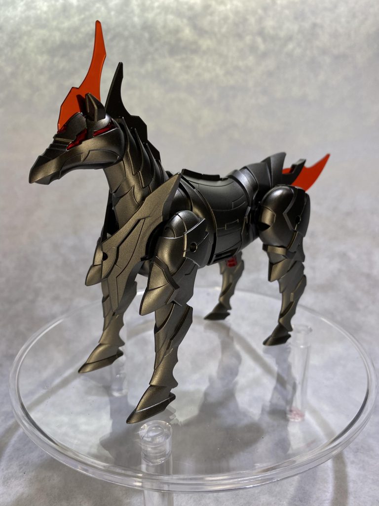 趙雲ダブルオー&軍馬の銅像–5枚目/制作者：@kazoo192365901