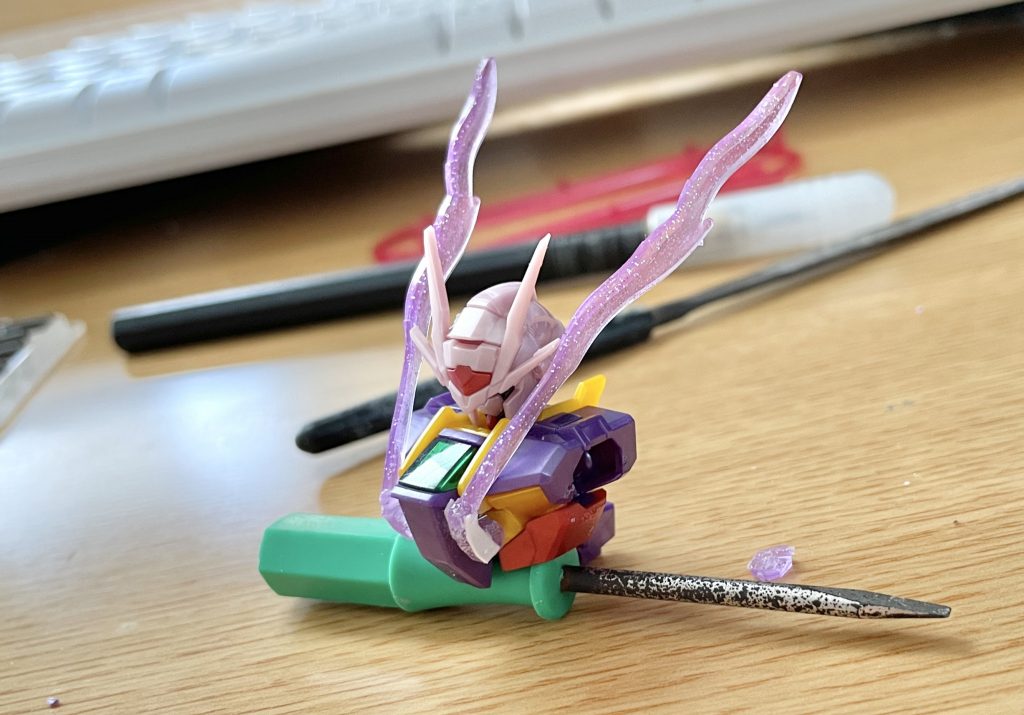 エフェクトパーツは大体磁石でくっつけてます