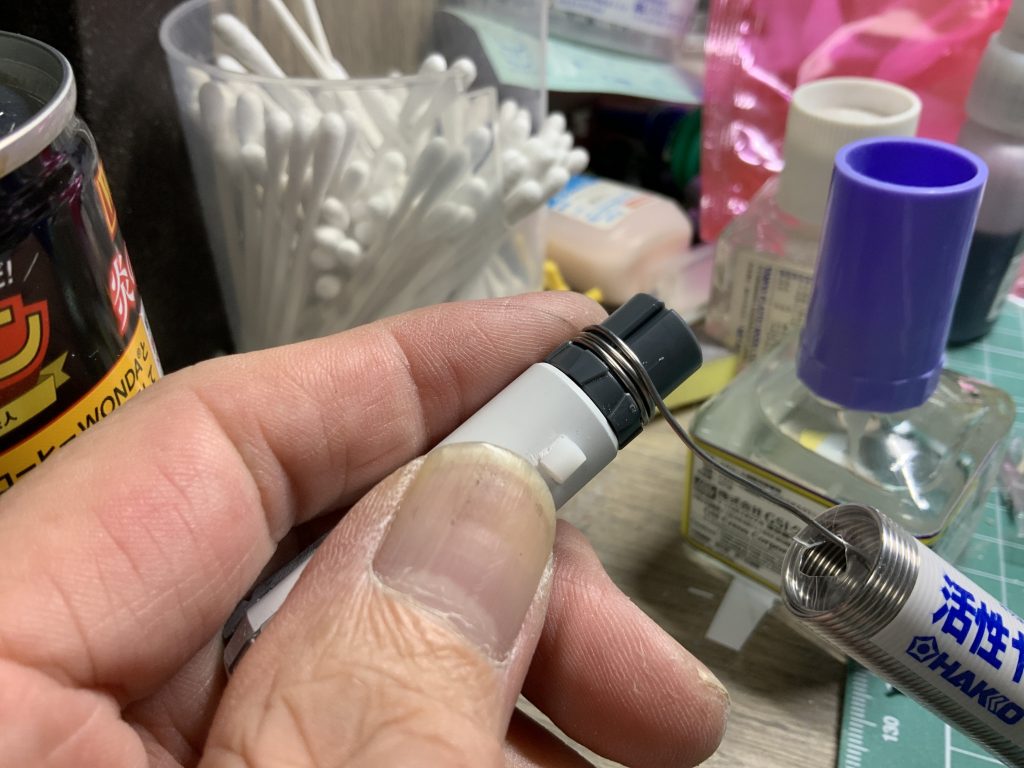 ハンダ線まきまき