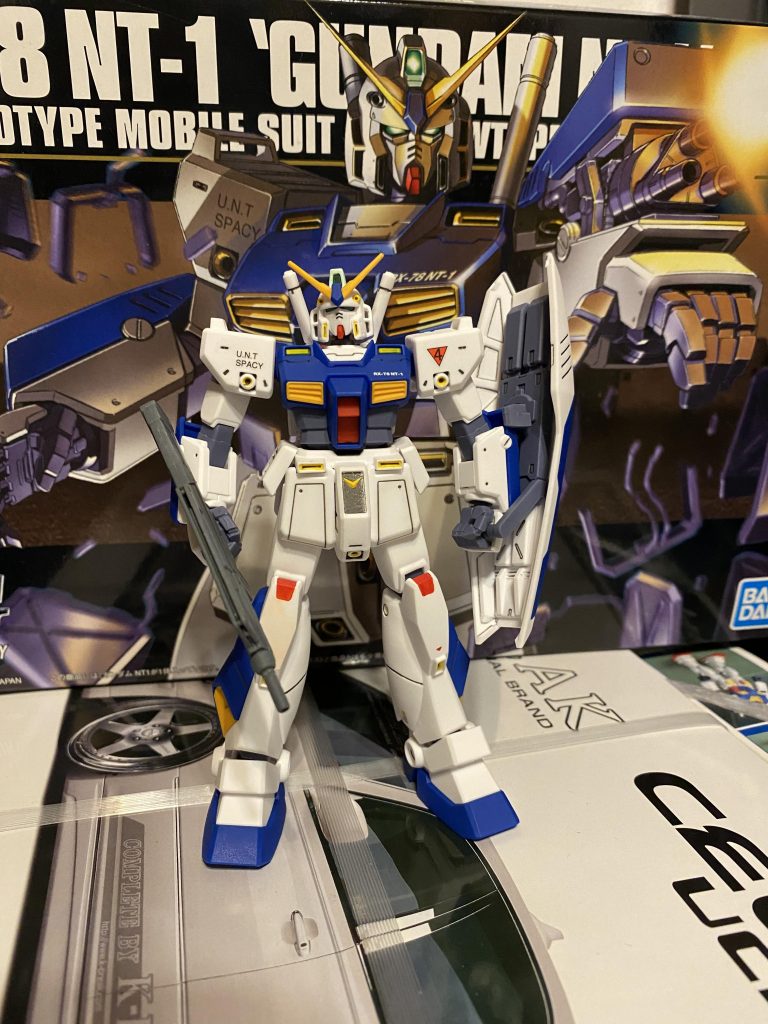 hgガンダムNT-1 アレックス–2枚目/制作者：タオパイパイ