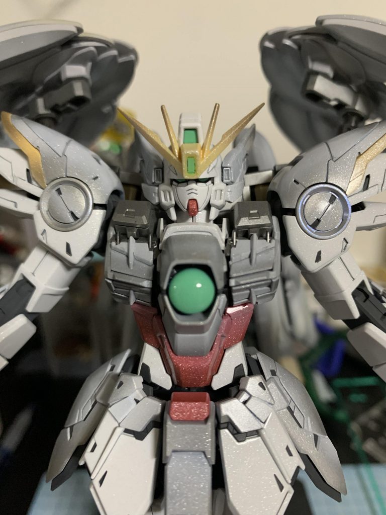 初挑戦でゼロシステムとセンサー部分にUVジェルクリアを使用しトゥルトゥル感を出しています。