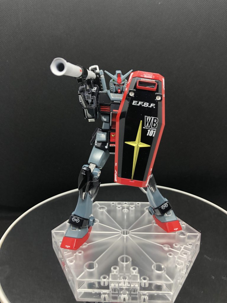 【EG 1/144】プロトタイプガンダム チタニウムフィニッシュ風–6枚目/制作者:guti14