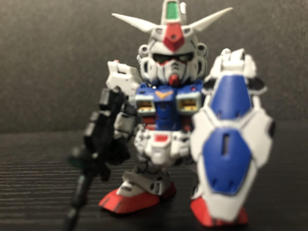 ガンダムマスクのみいじってますかね…あとはスミ入れですね