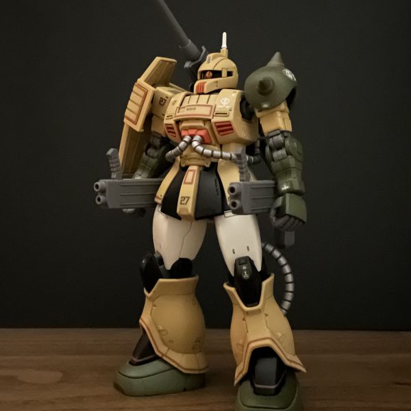 HG YMS-06K ザク・キャノン テストタイプ｜hos_plamoさんのガンプラ 