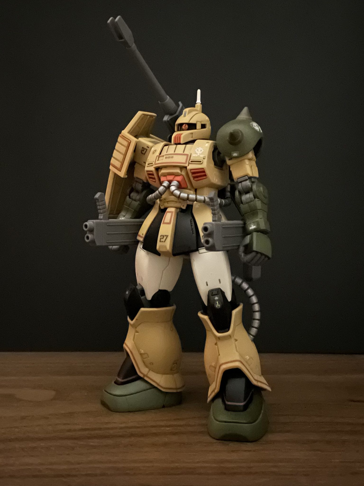 未組み立て ガンプラ ＨＧ 高機動試作型ザク ザクキャノン・テストタイプ-