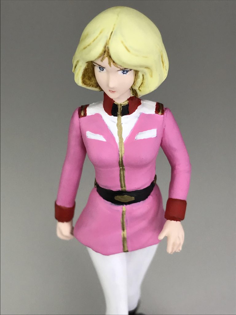 セイラらしいキリっとした表情を出せたと思いマス(^^)