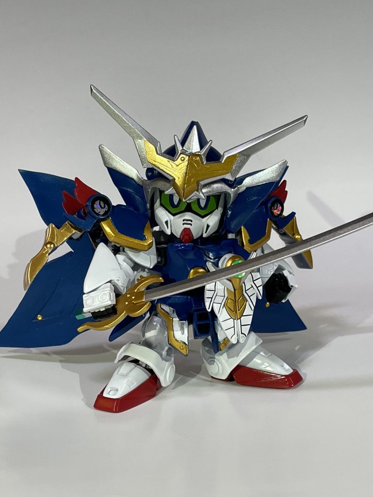 刀は武者飛駆鳥のものとキットのものを合わせました。