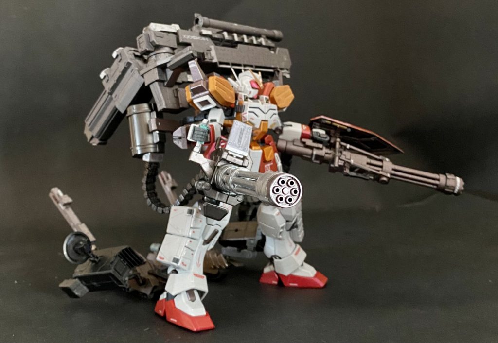 武器モリモリです。まぁミキシングと言ってもドリルで3ミリハードポイントを作りブッ刺しただけですが😅下手でもやっつけでもミキシングは面白い🤣ハードポイントミキシングは簡単で初心者にもオススメ👍