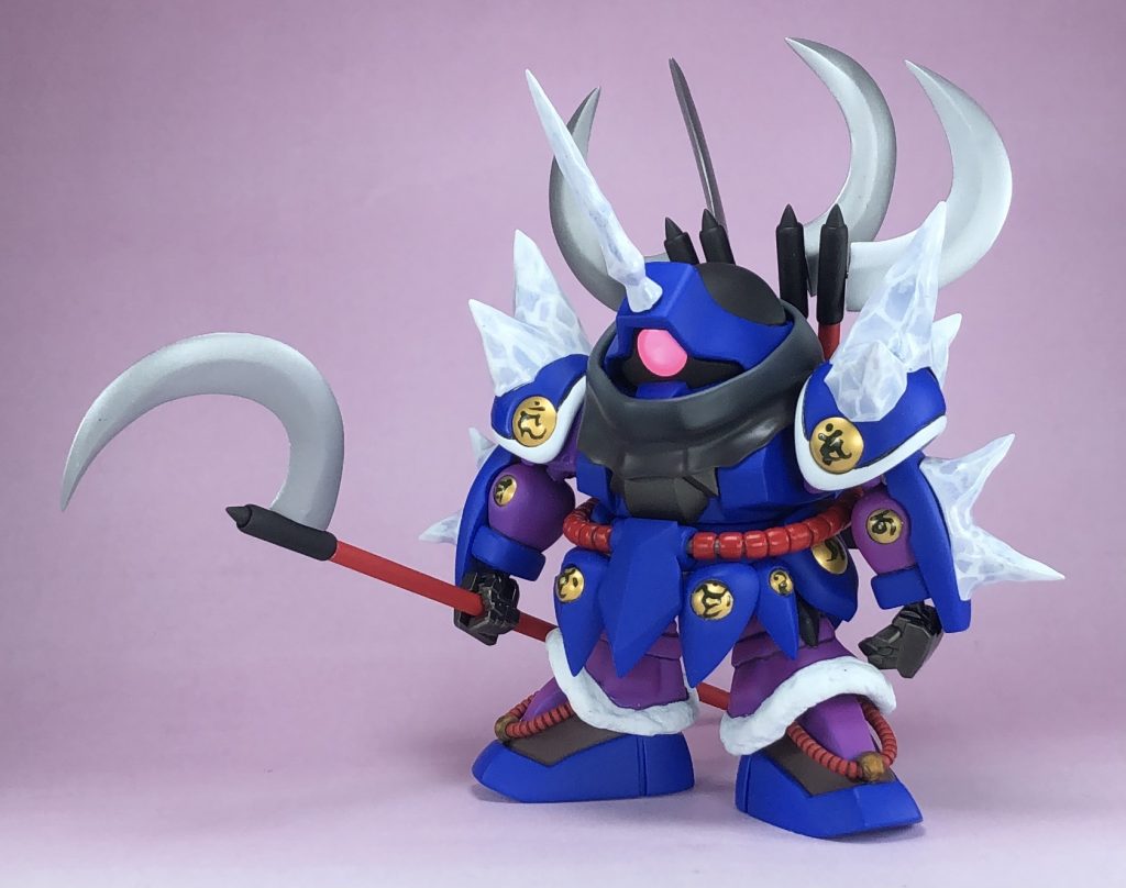 武器もプラ材から。