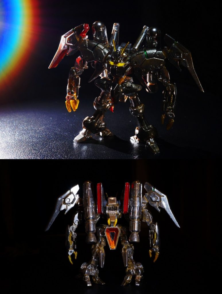 可変モビルスーツ真っ盛りのグリプス戦役時代に、変形せずに大気圏内の飛行を可能とした大推力を特徴とする。機体数は少なくも、その活躍は見るものに強い印象を与えた。