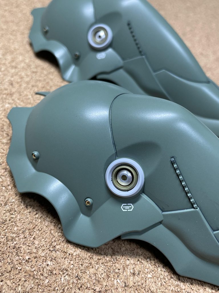 メガ粒子砲にはミニ四駆のパーツをチョイス(名前忘れました)