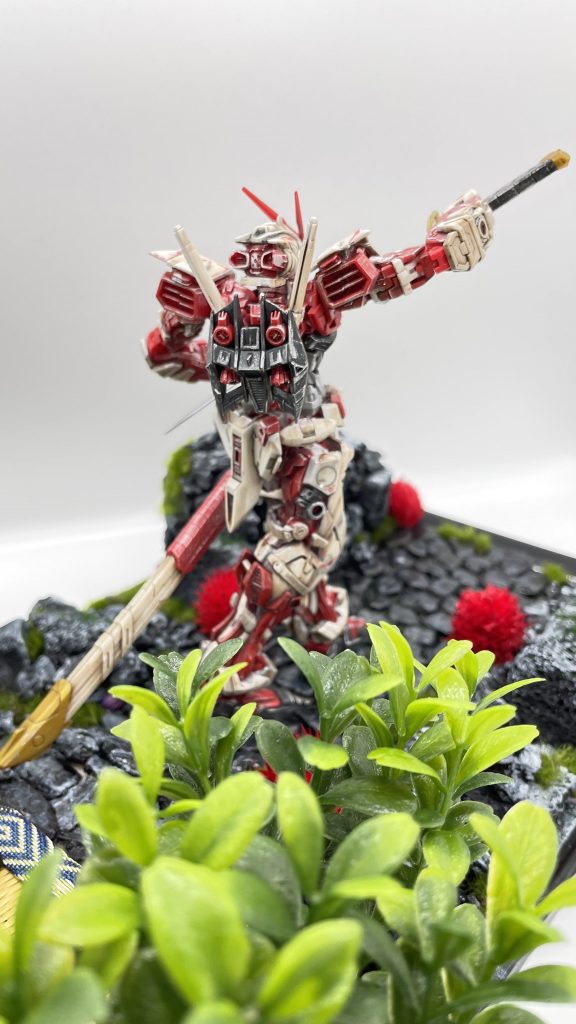 アストレイレッドフレーム「歴戦の侍」–5枚目/制作者：真夏のプラタイム