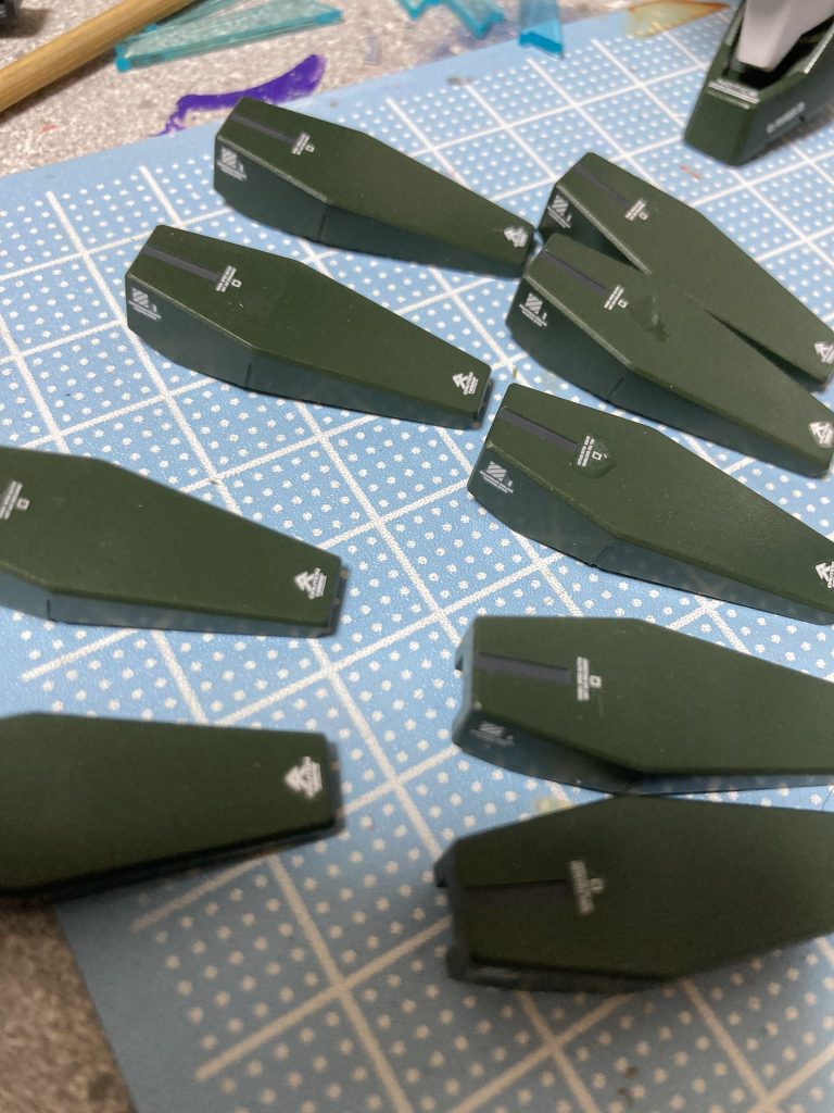 シールドビットだけでデカール36枚持っていかれました