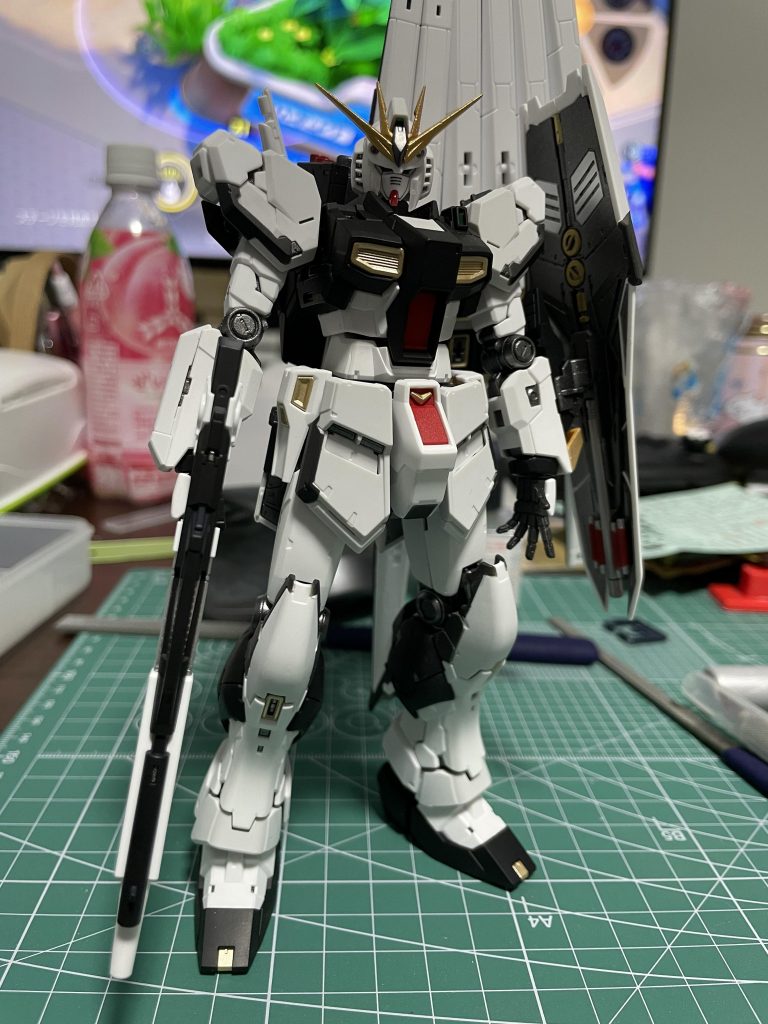 デカール、墨入れ前