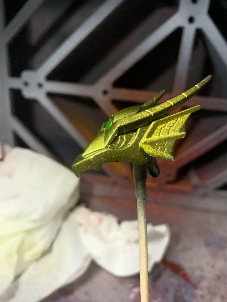 初の試みでしたのでシルバーの粒子がモールドに詰まってしまい見た目がざらざらになってしまいました。。。