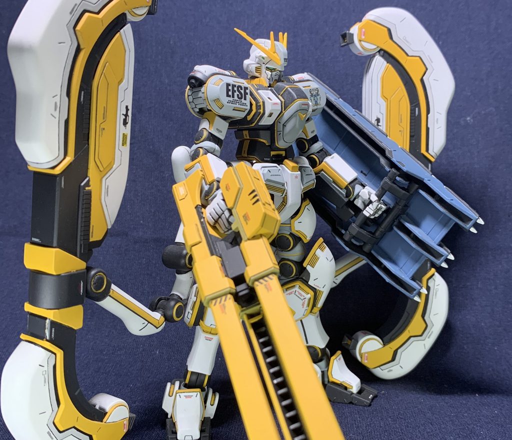 HGアトラスガンダム–3枚目/制作者：(ﾟ∀ﾟ)もっちキチ