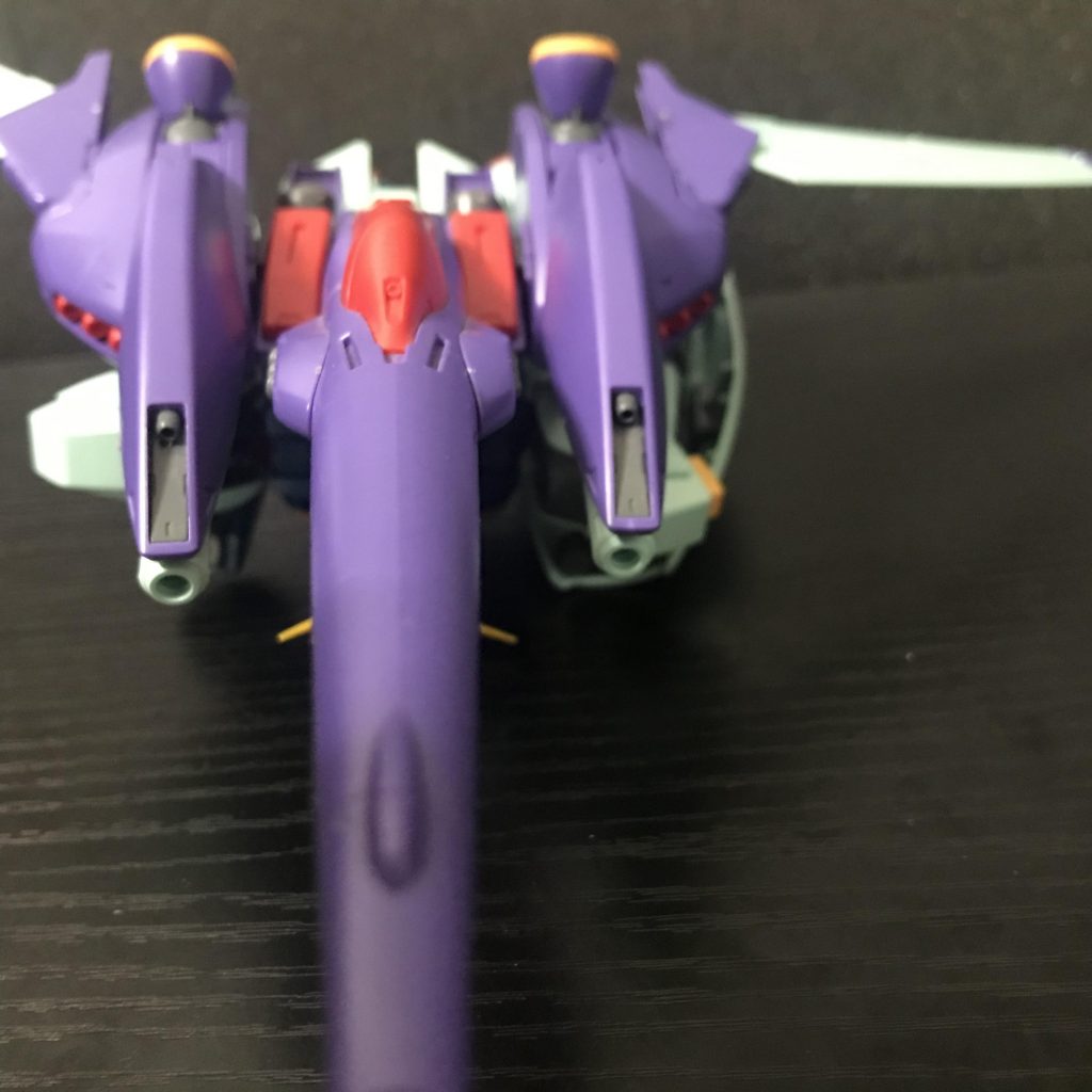 小型ビームガンビームサーベル部ビームキャノン小型ミサイルが、各種2箇所にあるので変形中の弾薬は、嫌になるぐらいです…知らなかったらしいっすよ（言い訳）