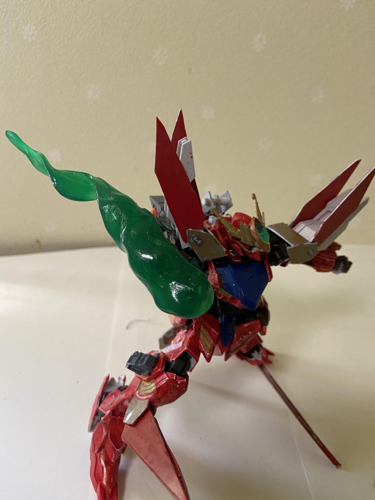 真GNインパクト放出された粒子を拳に集中させ放つバルバトスフリートの必殺技かつて偶発的に使ったがランク上昇と機体性能向上によりトランザムフレイム時にのみ使える必殺技として正式に会得した。