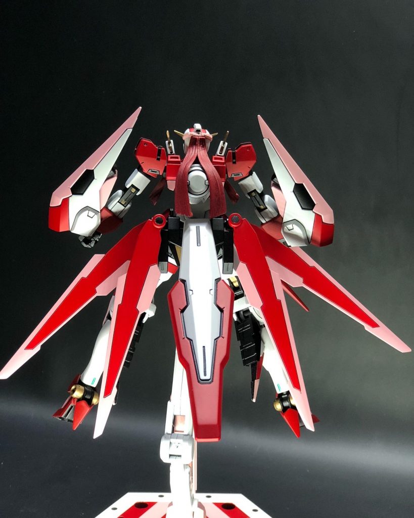 そしてGNソードスカートこれで戦場を舞いながら敵を切り刻めますダンスは淑女の嗜みです☆ちなみに隠し武装としてGNピンヒールという装備がありますが、使う機会はなかなか無い様です