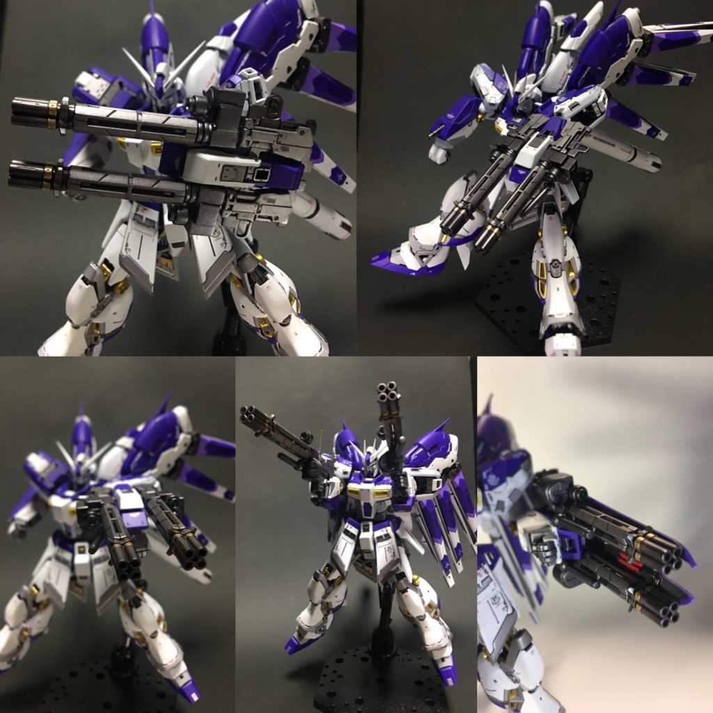 システムウェポンのビームガトリングなんですが完成後にいい接続方法が思いついて追加しました。いつか使おうと思って取っていた在庫がこうしていい形で収まってとても満足です。