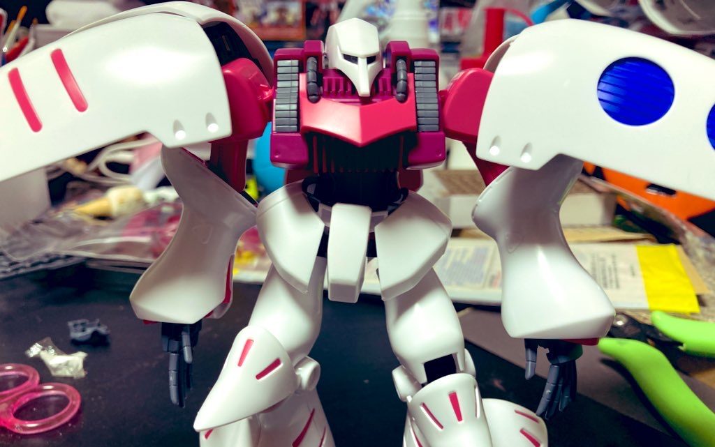 素組み完了キュベレイです!