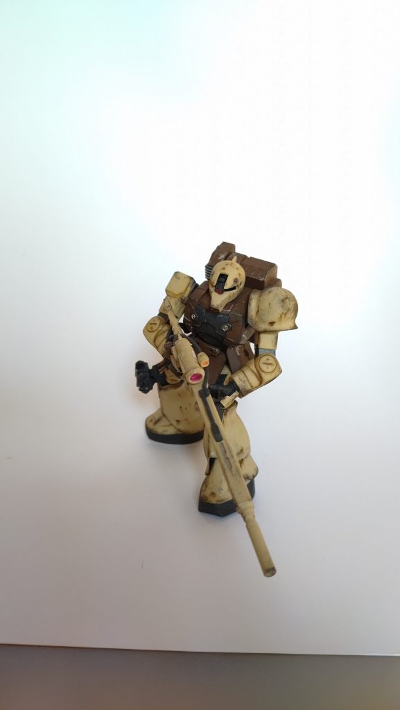 ザクⅠスナイパー–2枚目/制作者：うさぎあれるぎ〜