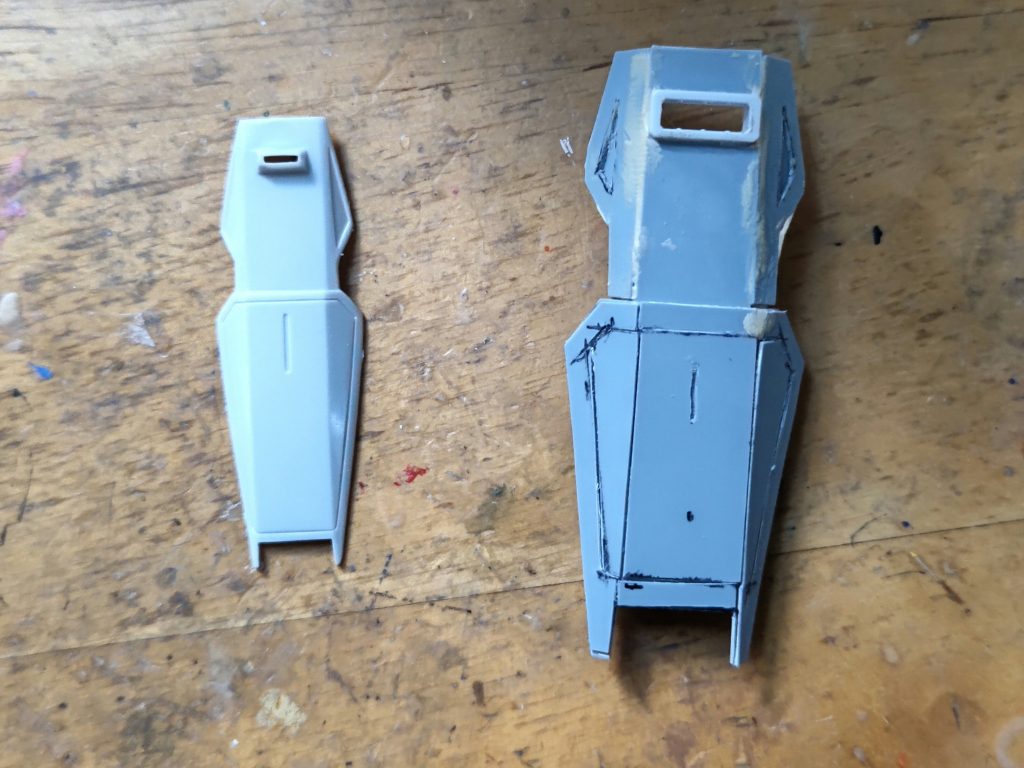 丁度良いサイズのシールドが無かったので自作