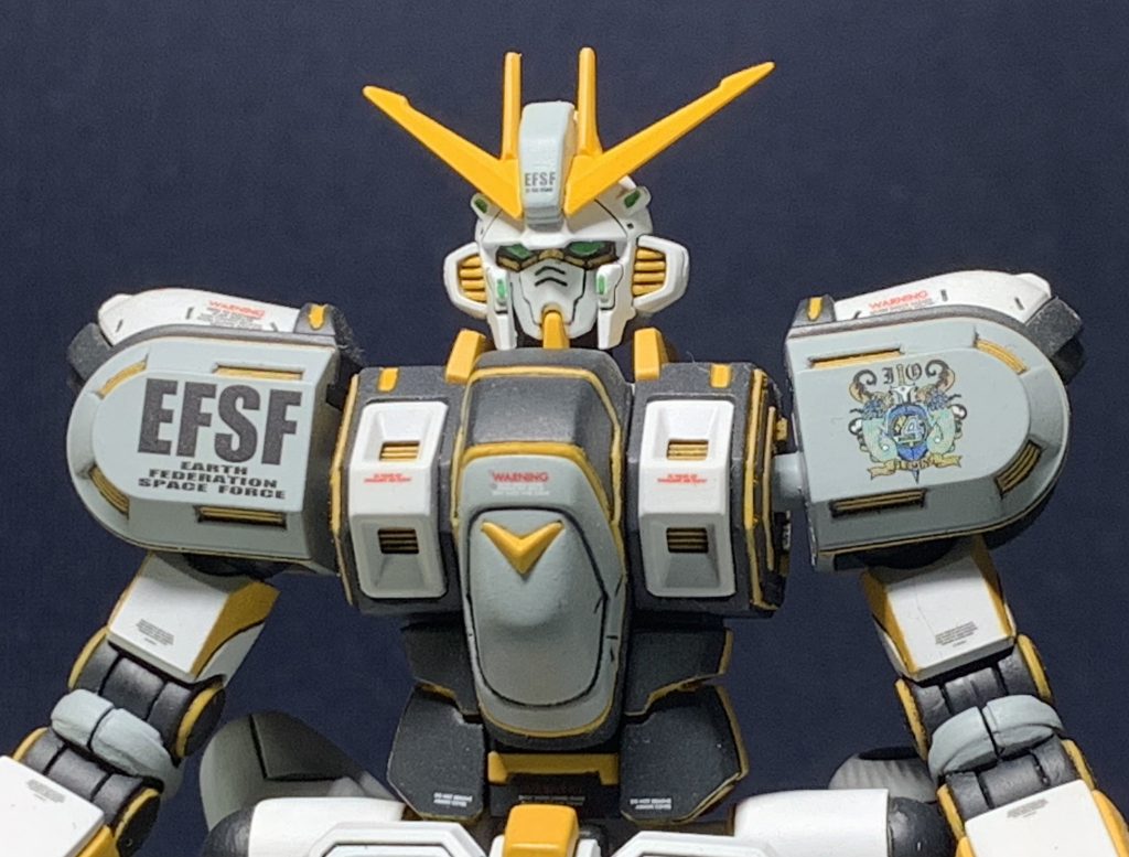 HGアトラスガンダム–2枚目/制作者：(ﾟ∀ﾟ)もっちキチ