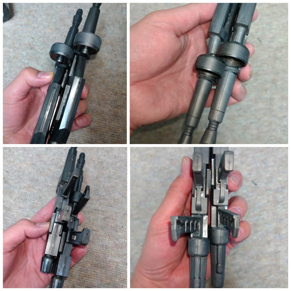 ライフル合わせ目処理