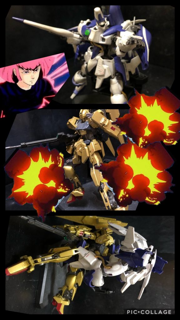 ハマーン「さあ、私と来るのだ、シャア!」シャア「断る!」ハマーン「拒否権は無い!私とアクシズに帰るのだ。うふふふふ....。」シャア「な、なんだその笑いは!?くっ....動けん...!これまでか....!」シャア「観念したか。それでいい。コレでようやくシャアが私の元に....。うふふふふ...。」シャア「(.......怖っ....。)」