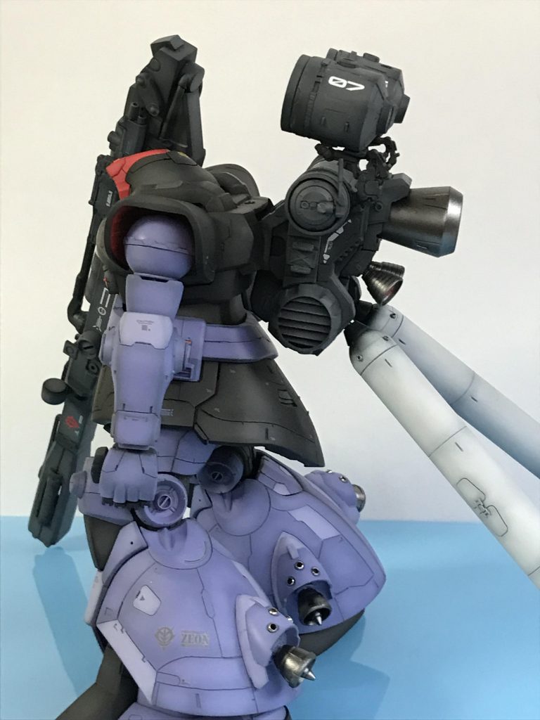 バックパックはHGサイコザクの物をあれやこれや。