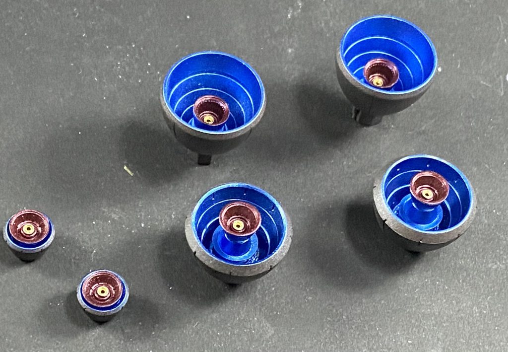 バーニアは全て二重構造にしてあり、中心にはICピンをつかってます！