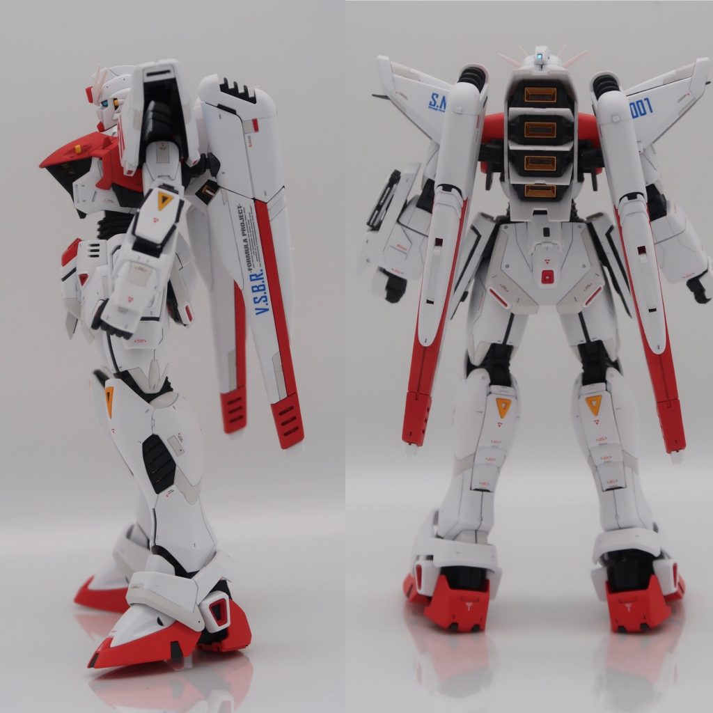 改めて横と後ろから。全身のカッコよさ、みたいのを意識したので、どこの向きでもカッコいい、と嬉しいです