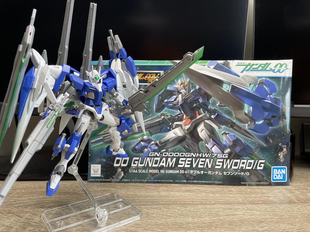 青と白を基調に塗って、所々グレーを入れた相変わらずの無難カラーです^ ^;ホントはもう少し薄い青にしたかったんですが選色をミスりましたね