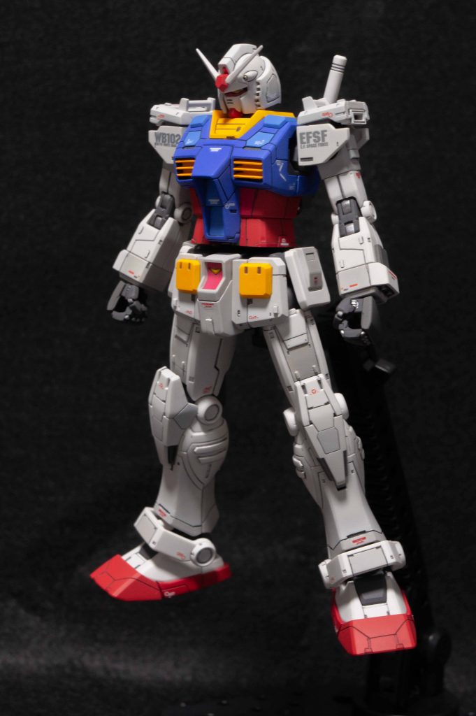 HG 1/144　オリジンガンダム　ちょいカスタマイズ–4枚目/制作者：gengoro975