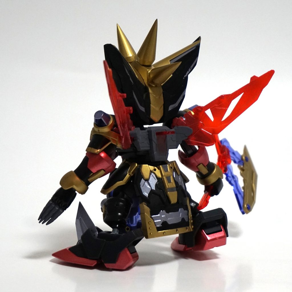 典韋マスターガンダムバックショットです。