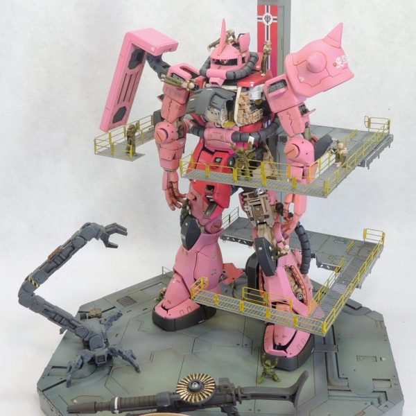 1/144シャア専用ザク（メカニックモデル＆カットモデルテイスト）