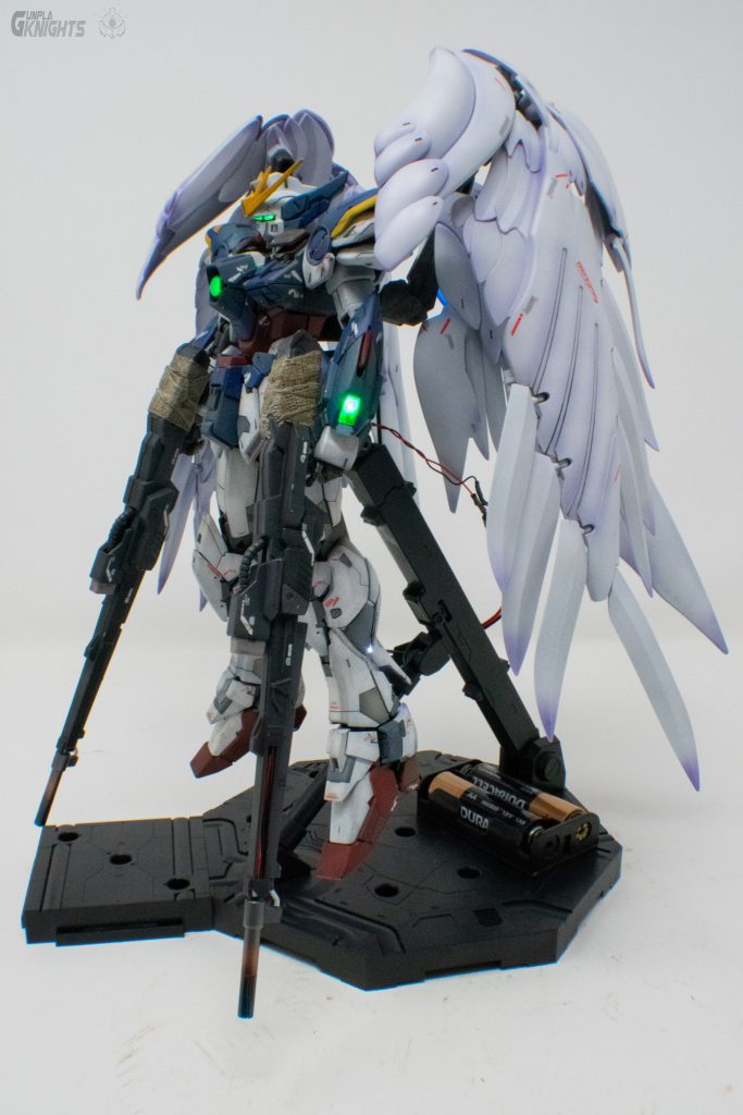 The wraps on the guns are made from tamiya epoxy putty and were something I wanted to do to make the guns stand out.