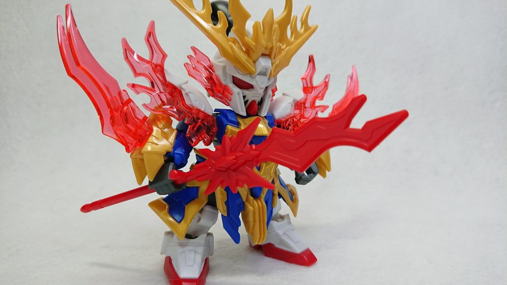 素組状態の張飛ゴッドガンダムです。