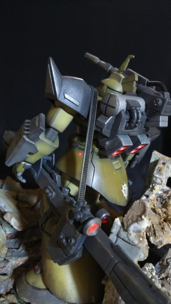 でも、これが切っ掛けでプラモが楽しくなった記念作品。←大げさ～笑