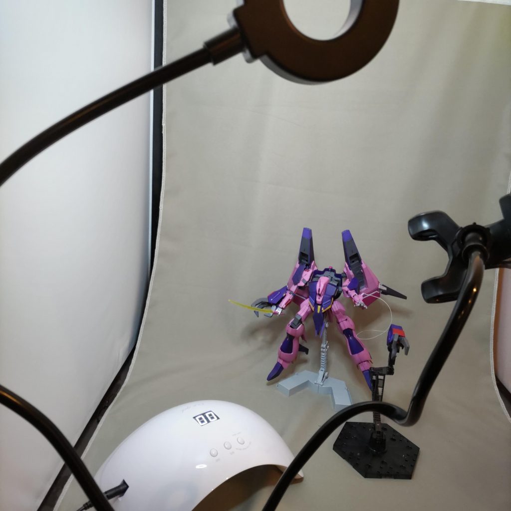 こんな感じで撮影してみましたの図