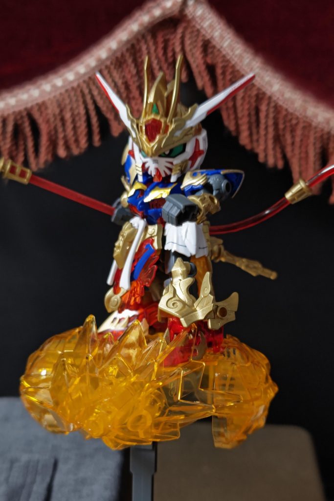 筋斗雲も塗装した方がよかったかなと後で思いました(笑)