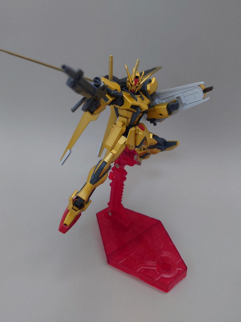 適当にビームライフルを構えて。