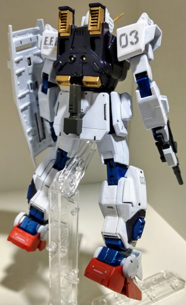 軽装,陸戦ver 背面