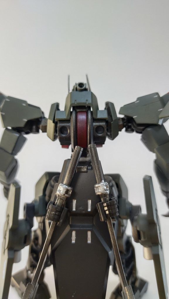 背部バックパック無し