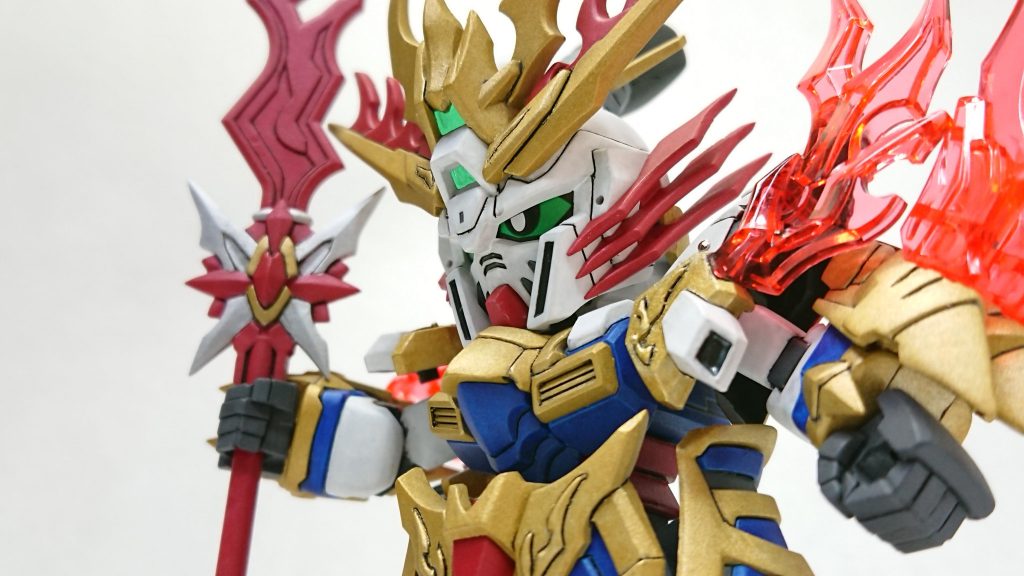 張飛ゴッドガンダム–6枚目/制作者：しらいし