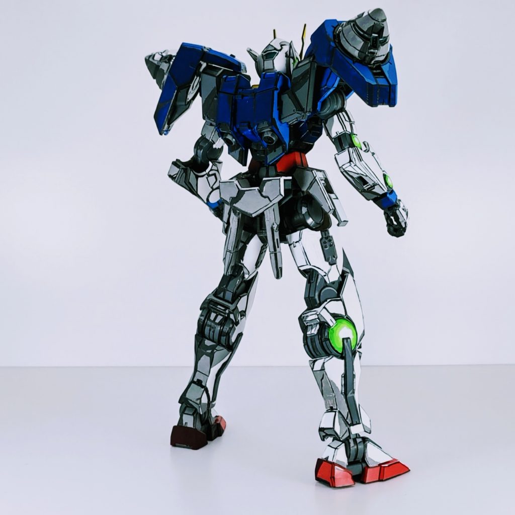 背面の塗装は苦手ですが、今回は自分では良い出来だと思います。