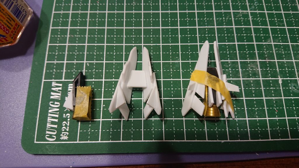 チラリと奥が見えつつ、ブースターをドーン、男のロマンを詰め込みました❗