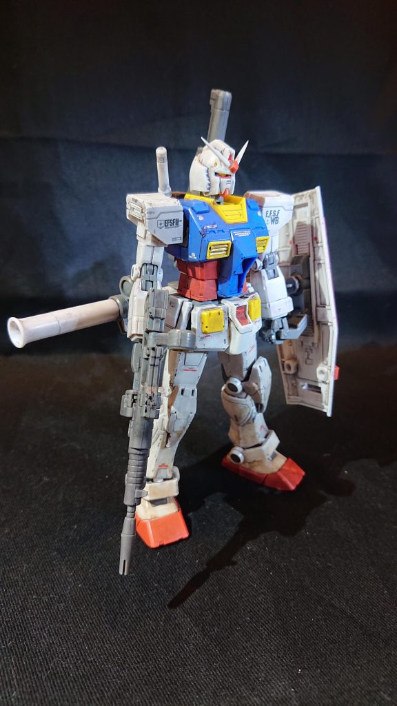 HG 1/144 RX-78-02 ガンダム(ORIGIN)–2枚目/制作者：かずよし