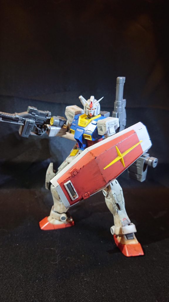 HG 1/144 RX-78-02 ガンダム(ORIGIN)–3枚目/制作者：かずよし
